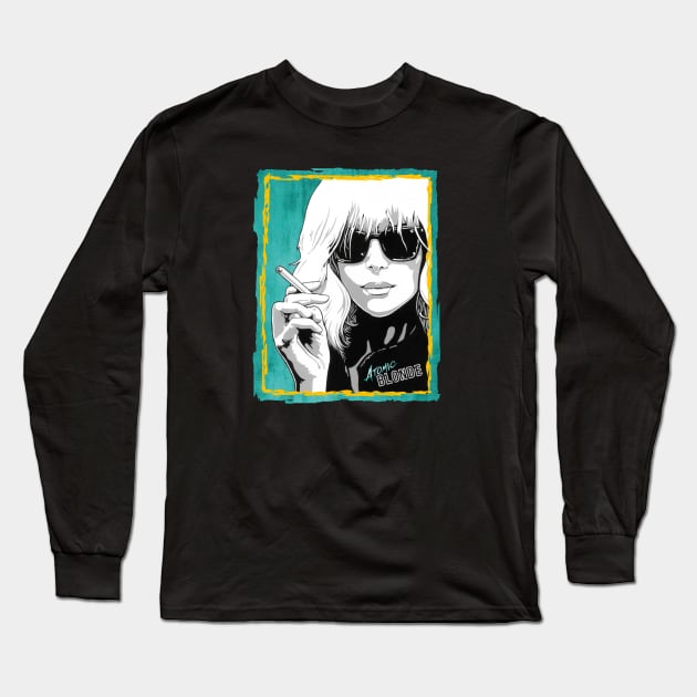 Atomic Blonde Long Sleeve T-Shirt by RustyRyan